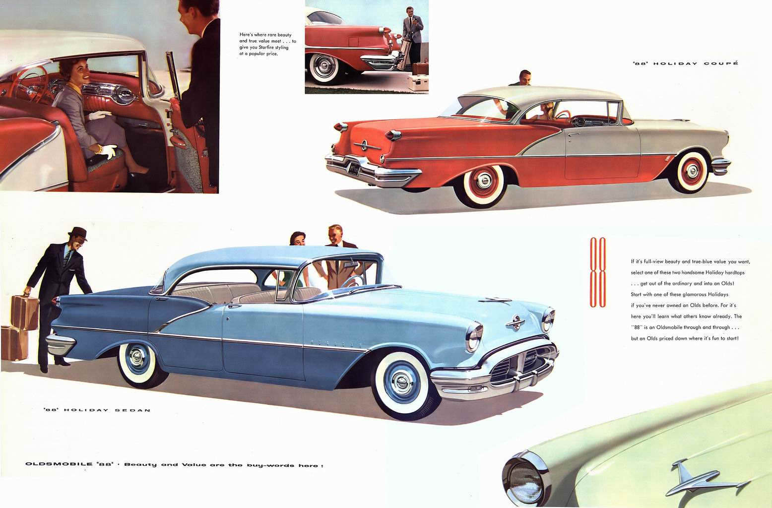 1956 Oldsmobile Motor Cars Brochure Page 17